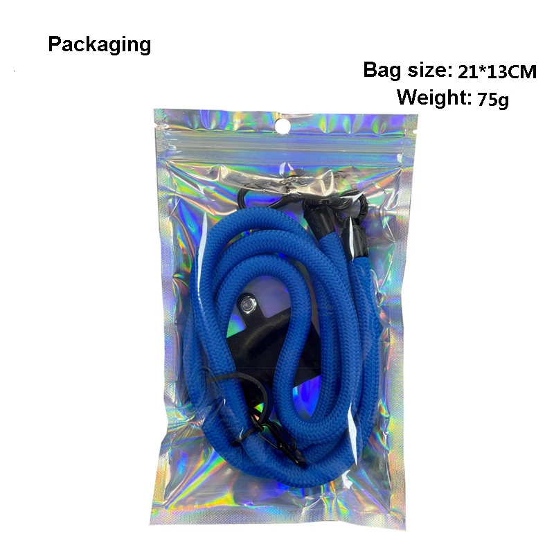 10mm Thick Mobile Phone Necklace Durable Camera Strap Custom Logo Phone Hanging Strap Universal Cell Phone Strap Lanyard Men