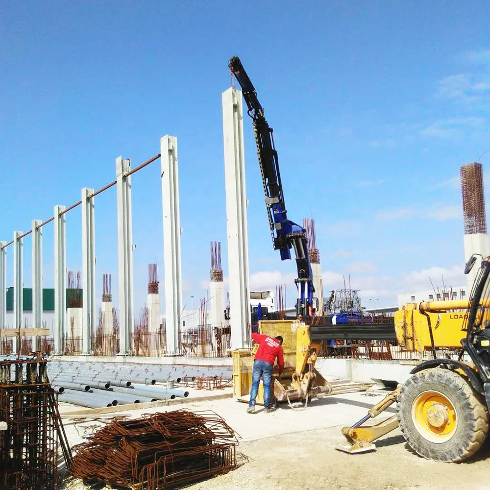 insulated prefabricated steel structure warehouse building