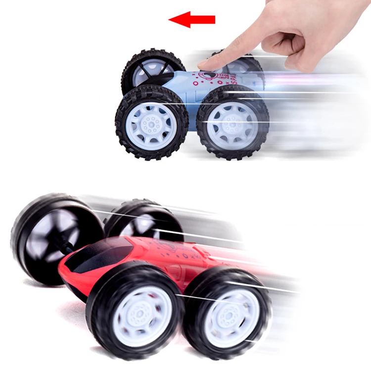 Новый инерционный двухсторонний игрушечный автомобиль с защитой от падения маленькие игрушечные