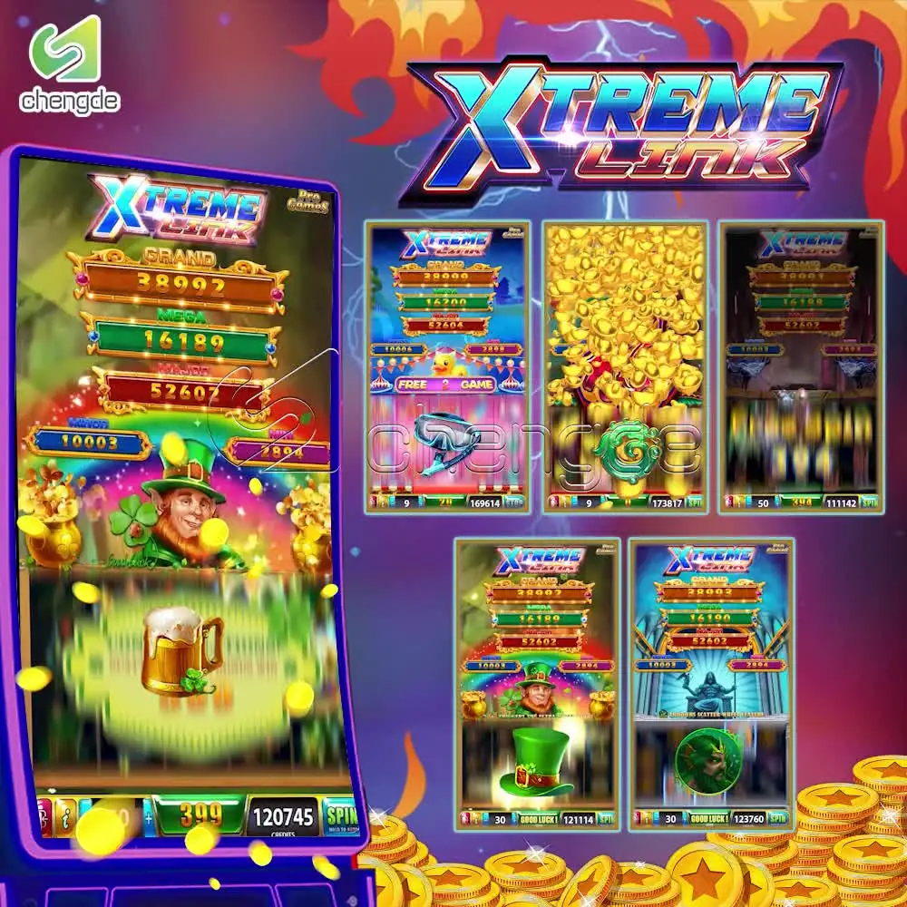 3d динамическая Вертикальная катушка игра дикий символ Xtreme Link аркадный автомат видеоигра монетоуправляемая игровая доска