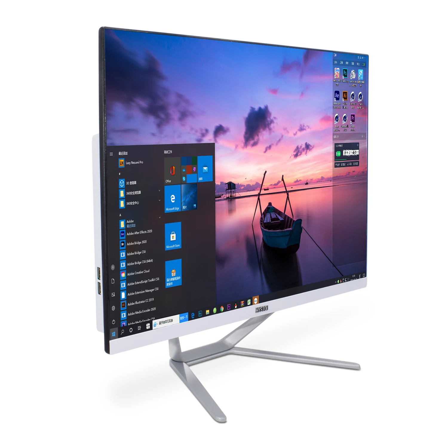  Hystou I7 все-в-одном Настольный ПК игровой 4500U 23 8 