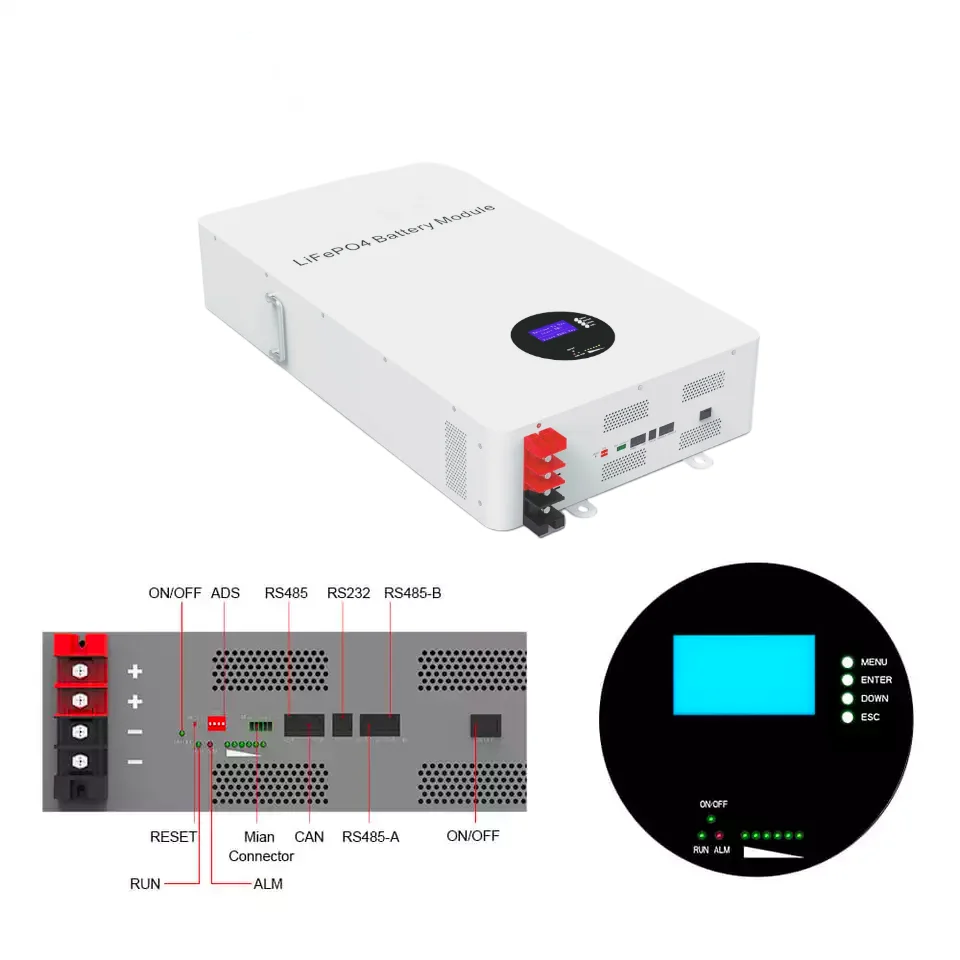 Trending Products Smart BMS Lifepo4 100ah Battery Pack 100ah 200ah 300ah Lithium Ion Battery Lifepo4