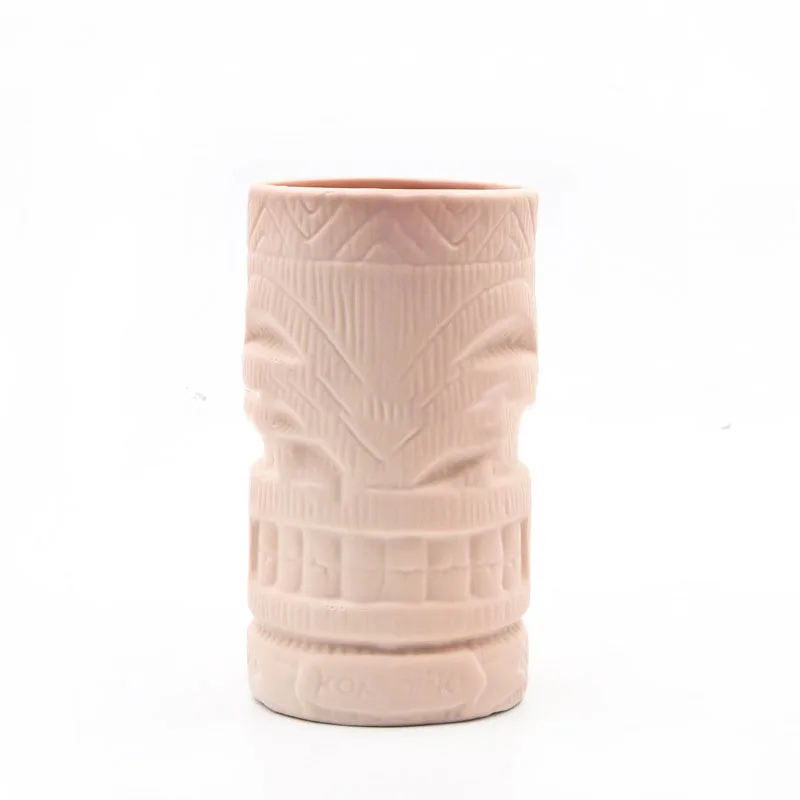 wholesale tiki mugs cocktail cup creative indoor outdoor  Hawaiian Totem Cup For Bar