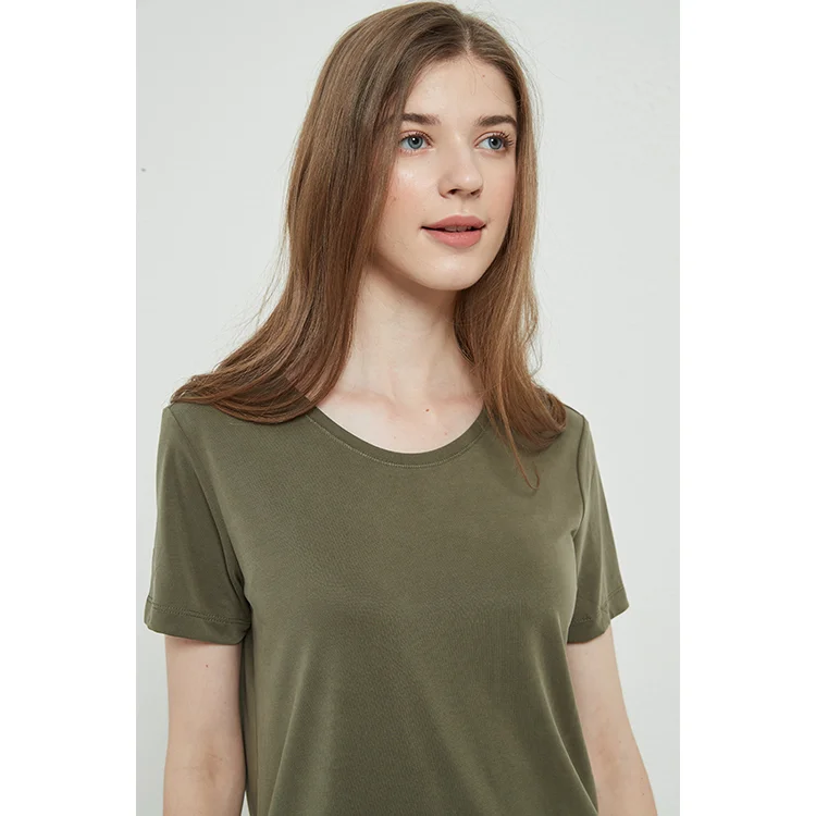 wholesale custom cotton spandex Proper price top quality gym shirts for women vintage t shirt women button down shirts