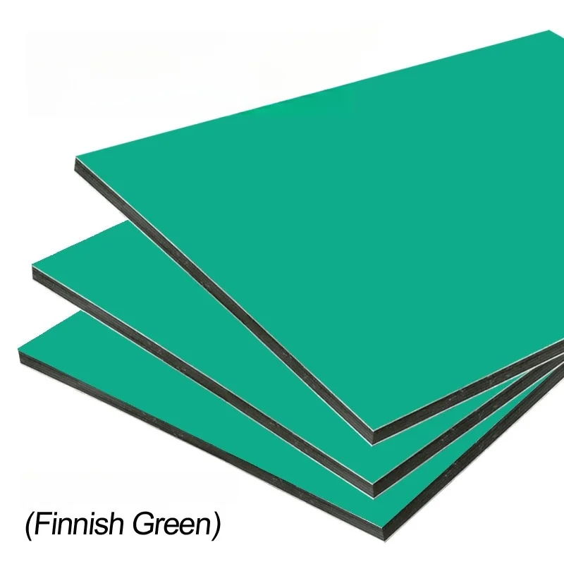 2mm to 6mm thickness 4*8ft size Aluminum composite panel/ACP/ ACM