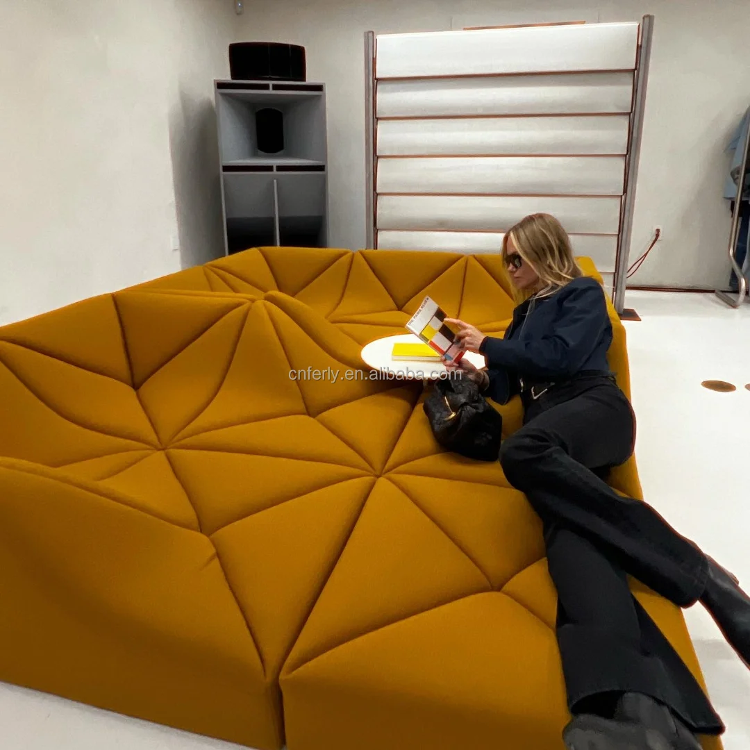 Ferly Hot Sale INS Style Sectional Modular Dune Modular Sofa Design Italian Modular Couch For Living Room Furniture Sofa Set