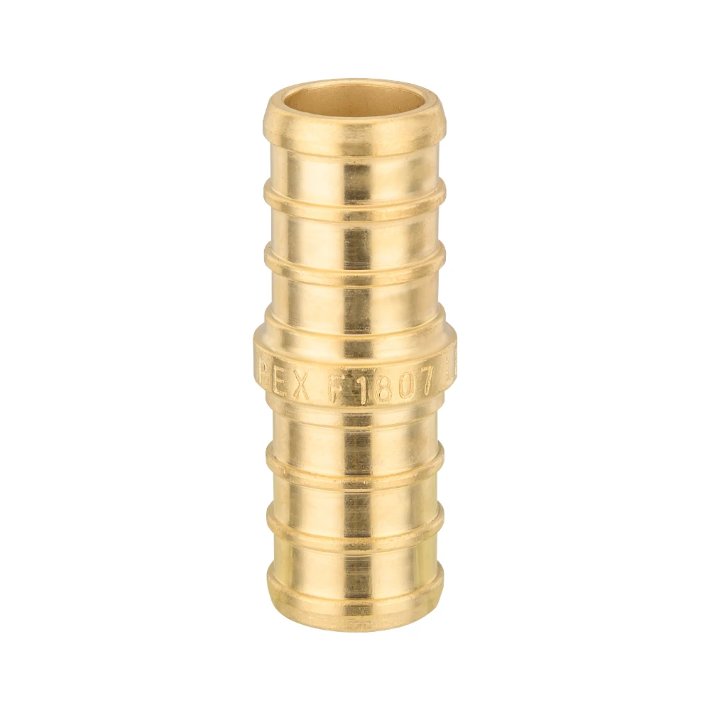 Straight Coupling Brass F1807 Lead Free Pex Coupling Fitting For Pex Pipe Fitting Connect Brass Fittings Plumbing