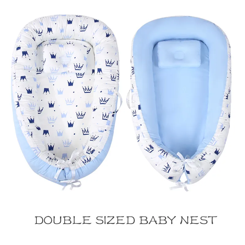 CPC ASTM CPSIA Certified Baby Lounger & Baby Nest for Newborn Portable Bassinet Bed Soft Infant Delight Snuggle Nest