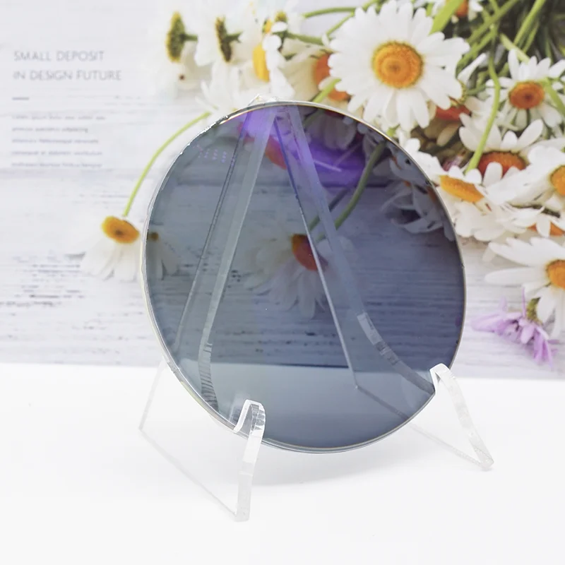 maat 1.56 CB photo grey blue cut eyeglasses optical lens with blue layer