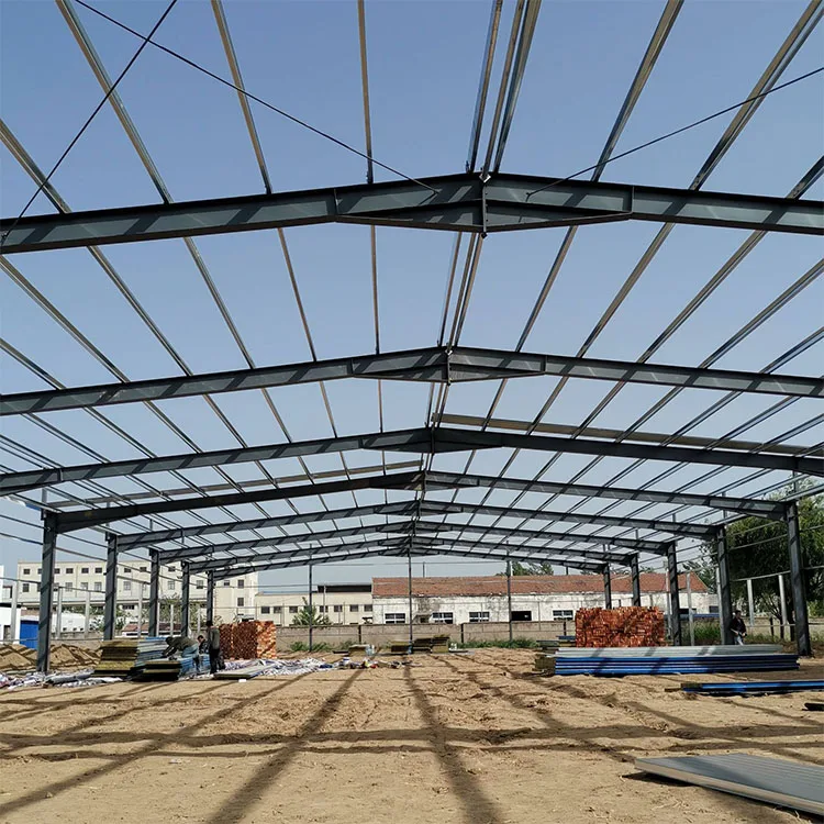 Giantsmade Steel Frame Construction Pole Barn Prefabricated Warehouse Metal Building Steel Structure Shed Workshop