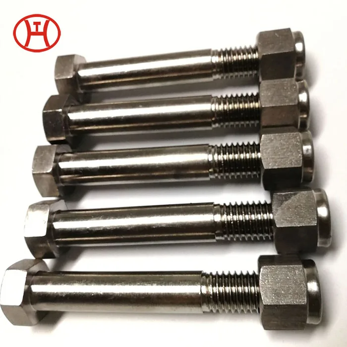 Hastelloy c276 шестигранный болт медицинское оборудование болты m36 * 220 гайки и от