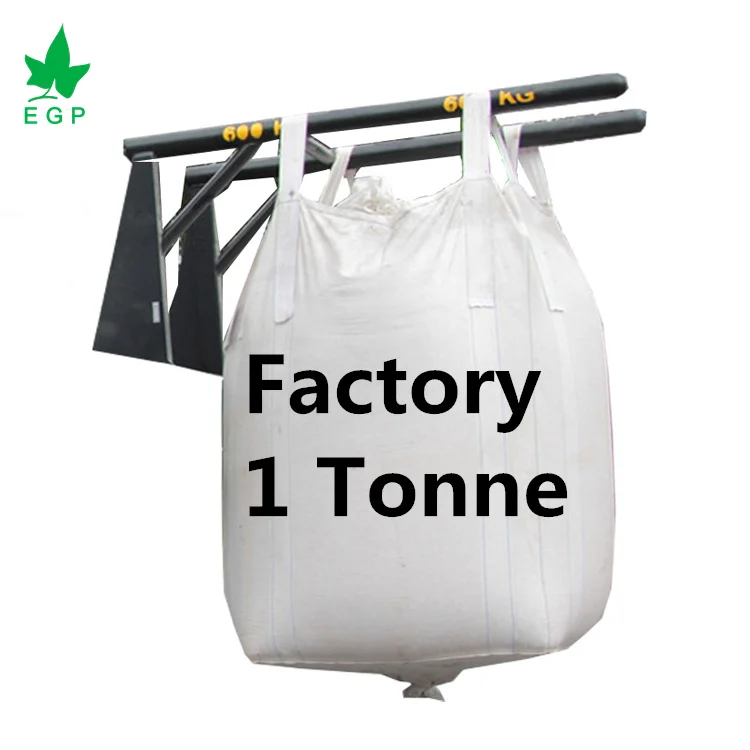 EGP 95x95x135cm Ton Jumbo Bag Specification Polypropylene FIBC Sandbags Woven Bags 1000kg Transport Packing