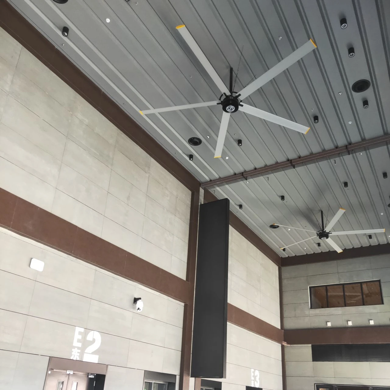 7.3meters giant ceiling fan HVLS ventilation fans cooling fan
