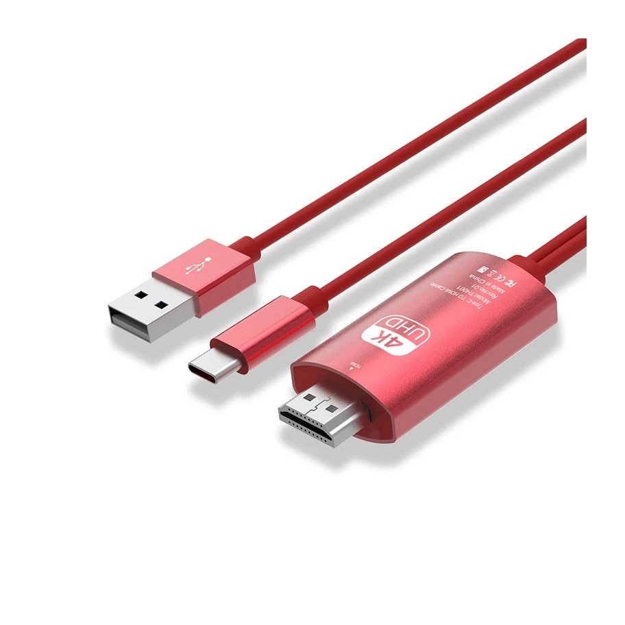 Quality assurance High Speed 4K 60Hz HDMI cables for TV, Certified USB Type C to HDMI Cable for HDTV