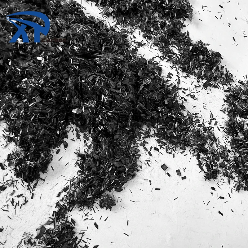 3mm chopped Factory Hot Sale High Grade  carbon flakes strand  forged