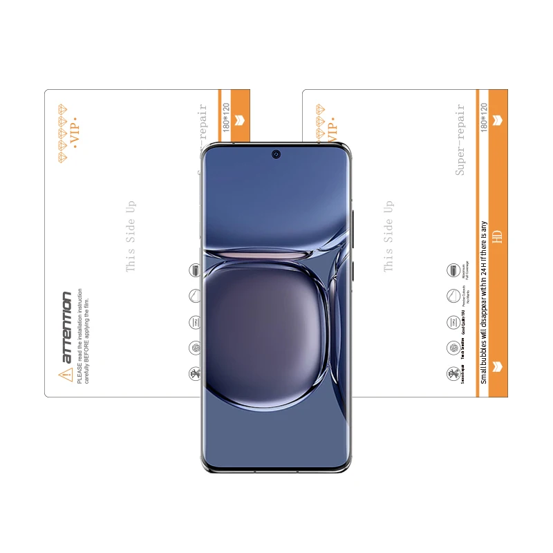 3A Super-repair 3D Full Cover Glue TPU Screen Protector Film Curved Edge Premium Phone Anti-Stress Repair HD Hydrogel Film