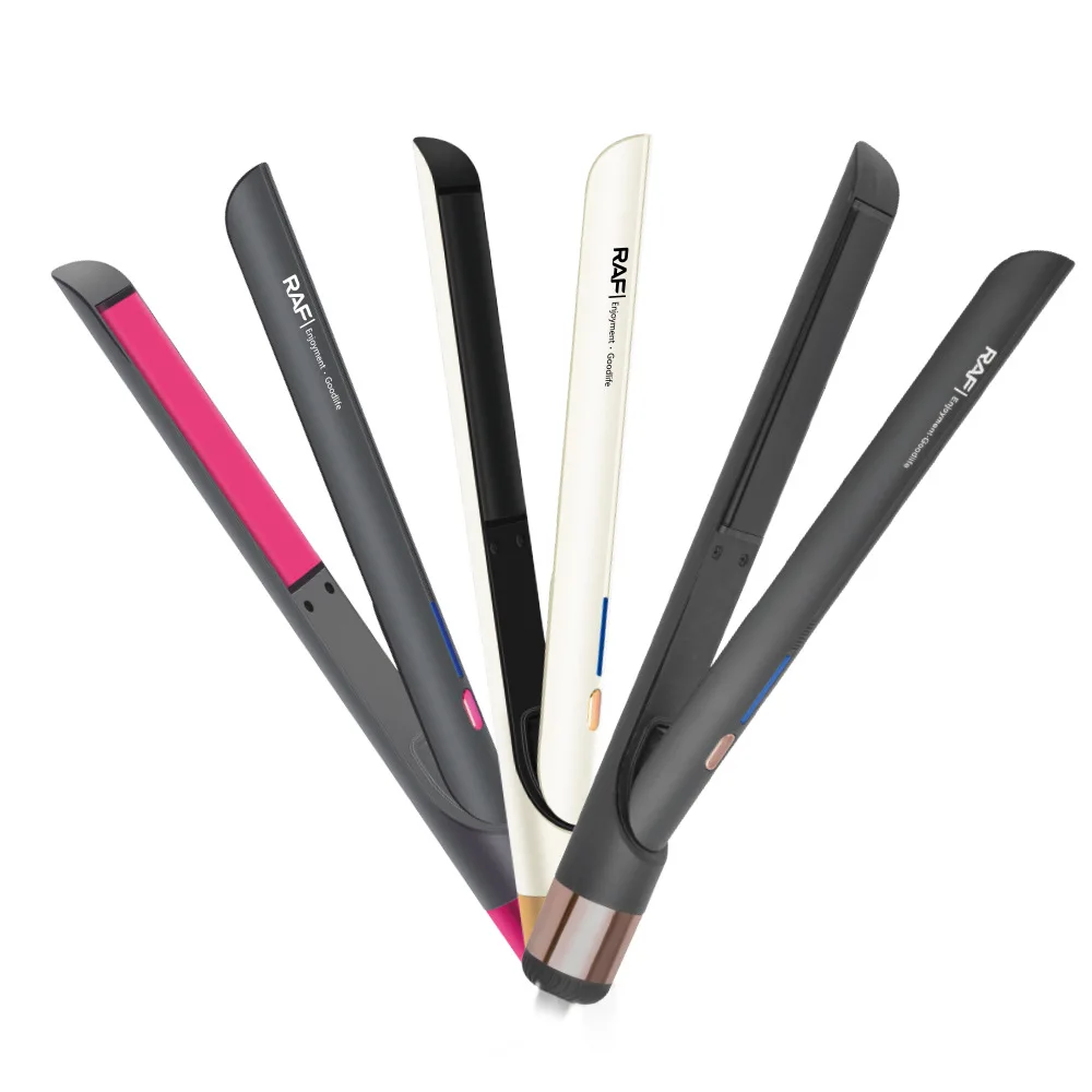 Professional Ionic Flat Iron Hair Straightener with 360 Degree Swivel Cord Multifunctional PTC Plate LED LCD Display Original