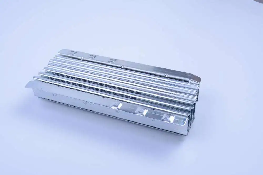 transformable furniture Cold Rolled Steel pull out party table slide with double legs T type extendable dining table mechanism