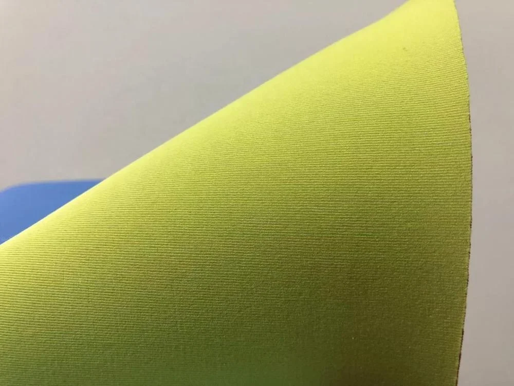 
1mm 1.5mm 2.5mm Neoprene Rubber Sheet Laminated Fabric For Surfing Products 