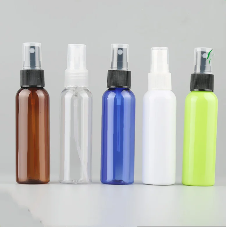 30ml 50ml 60ml 100ml 120m Transparent Mist Toning Water Perfume Spray Bottle PET Bottle