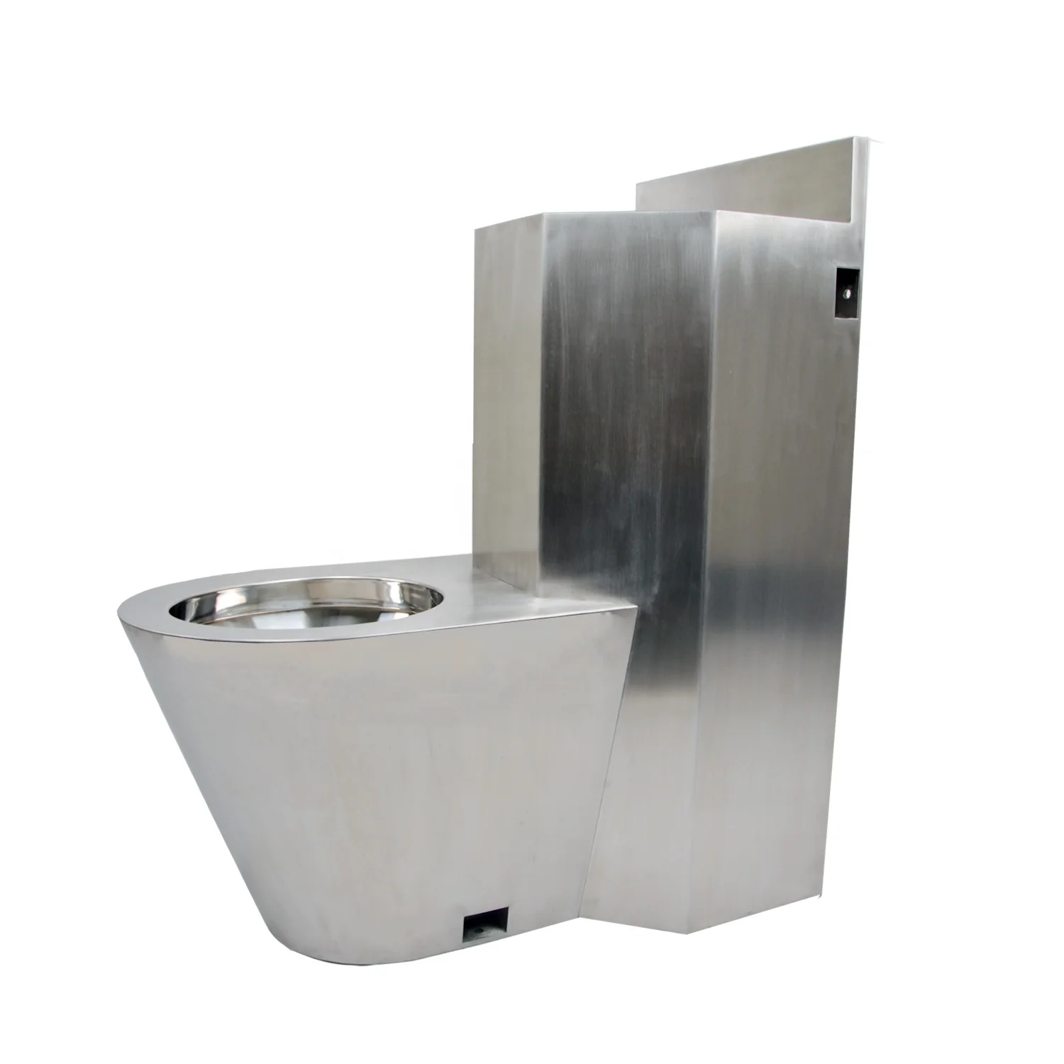 
One Piece Stainless Steel Prison Combination Toilet 