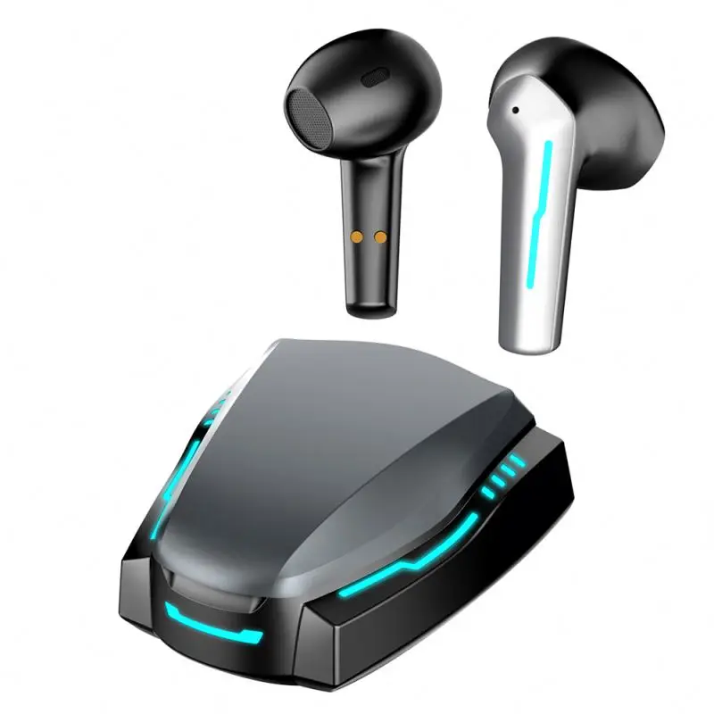 Игровые bluetooth-наушники со светодиодной подсветкой 5 1 настоящие беспроводные игровые