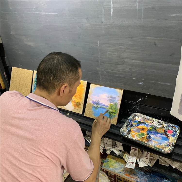 handmade abstract oil painting