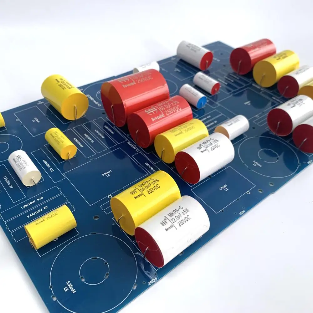 Polarized Non Polar High Frequency Capacitor Polypropylene Film Capacitor 400V Audio Frequency Divider/ Circuits China White Red