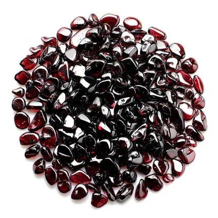 New product natural garnet tumble crystal stone gemstone chips gravel healing reiki crystal craft garnet stone for decoration