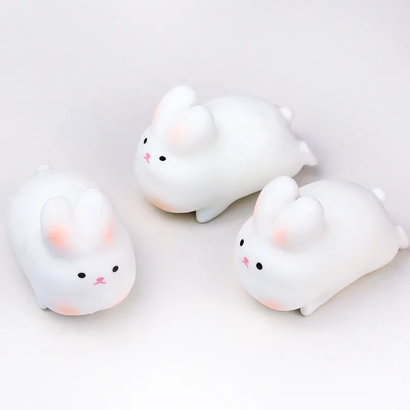 HUAMJ ODM hot sale funny pop bubble sensory squeezing anti-stress fingertip jumping angry cat soft toy squirre cup squeeze toy