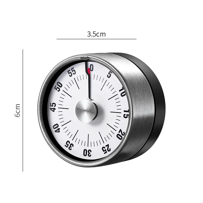 Round Shaped Magnetic Electrical Tea Coffee Timer Automatic Digital Kitchen Egg Cooking Timer Mechanical