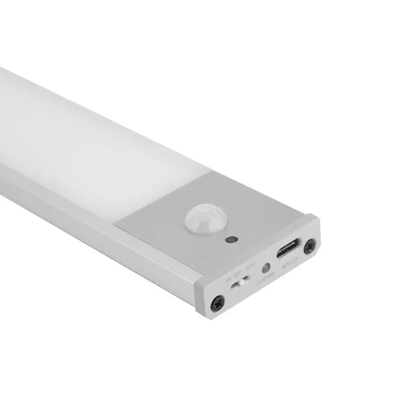 12 см 20 30 40 USB Перезаряжаемый светодиодный светильник для шкафа с датчиком движения многофункциональный беспроводной