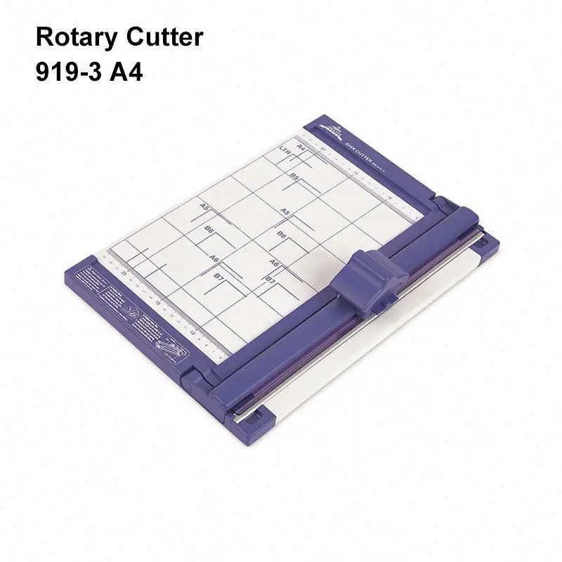 China Factory Custom Portable Safety Rotary Cutter Office A4 Manual Cutter