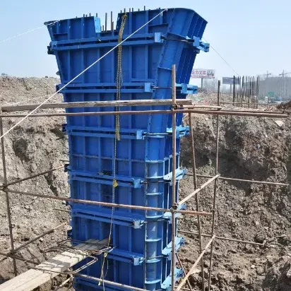 Lianggong Building Material Steel Formwork Pier Precast Formwork System for Bridge Construction