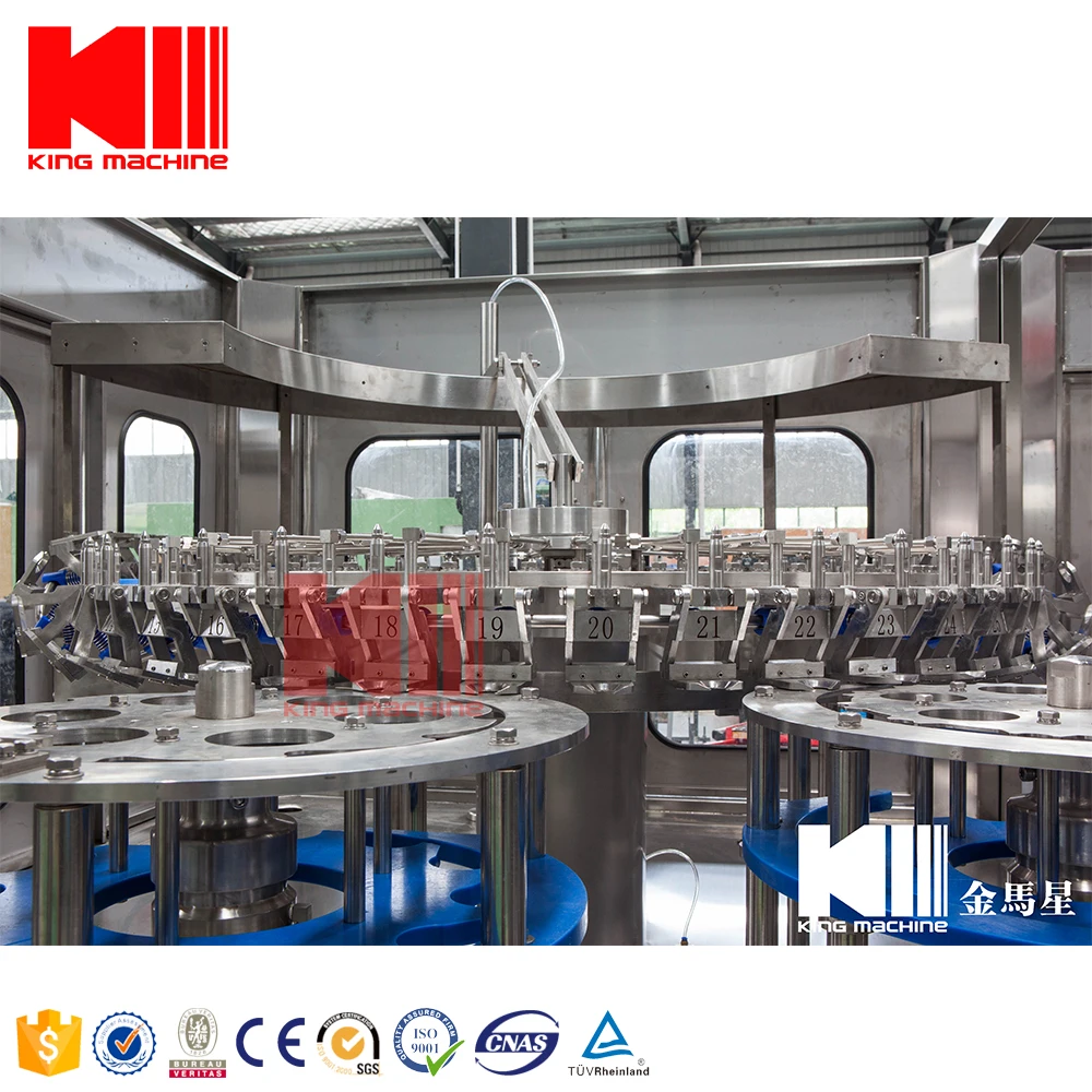 Fully automatic PET bottle  milk filling packing machine