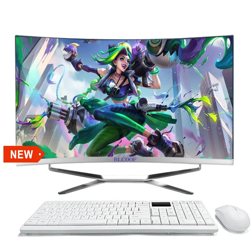 Ordinateur Wholesale price Computer CPU 12th-Gen 32GB RAM 1TB-NVME SSD  All in one PC Core i7 curved screen Full set for gaming