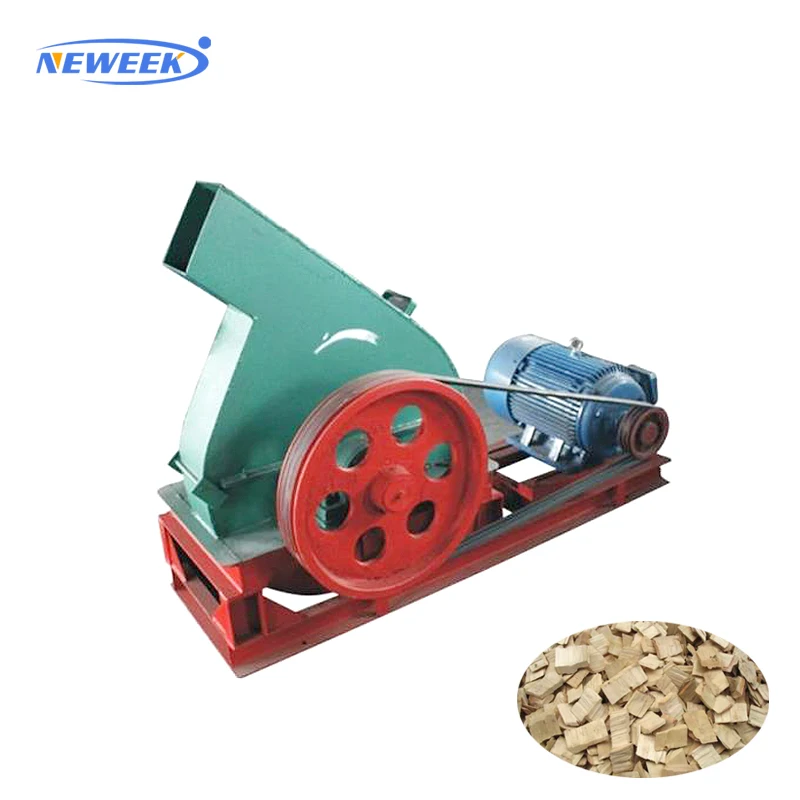 NEWEEK High Efficiency  15hp disc wood chipper wood chipper diesel engine wood chipper shredder