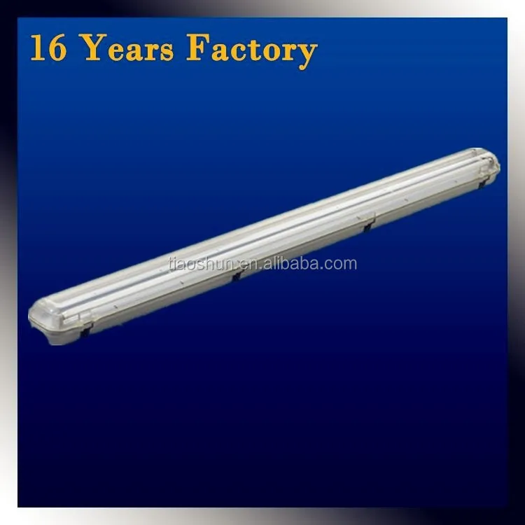 CE Rohs 2ft 4ft T8 T5 outdoor IP65 waterproof fluorescent batten light fixture