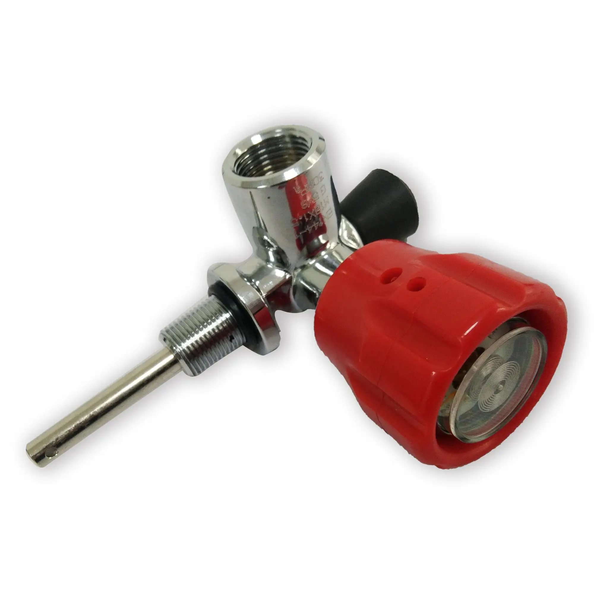 
Acecare High Pressure 300 bar Pcp gauge Valve/Pcp Gas Valve for Air Gun for PCP Air Gun with M18*1.5 Thread 