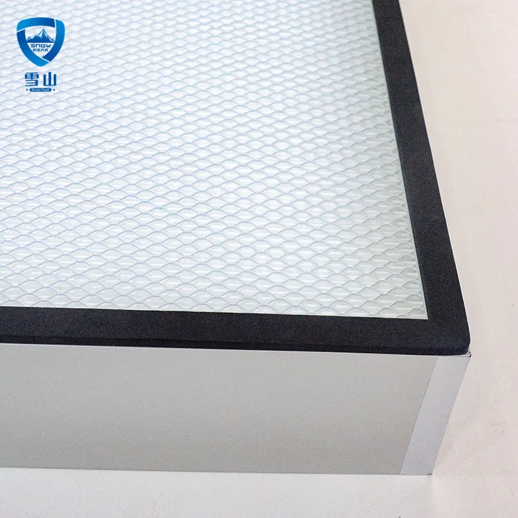 Гелевый уплотнительный фильтр HEPA laminar воздушный для больничной вентиляции воздуха