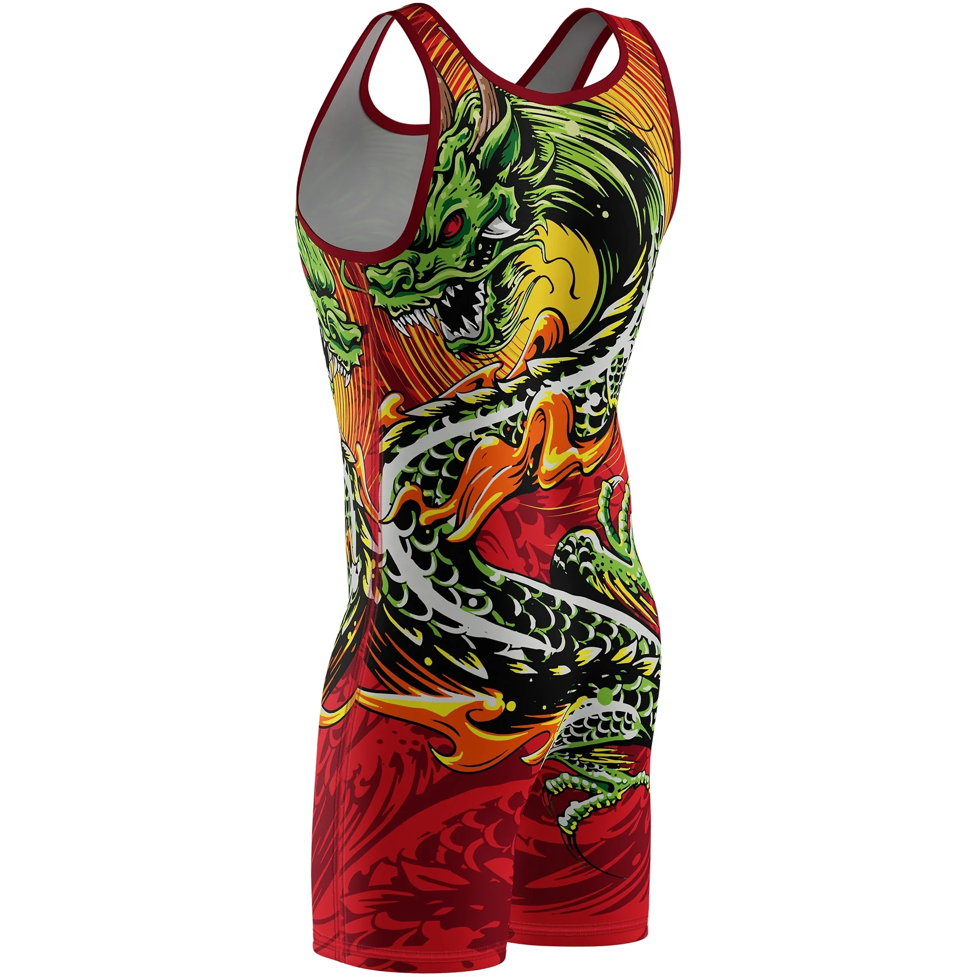 Professional Weightlifting Singlet Mens Powerlifting Singlet Wrestling Singlet