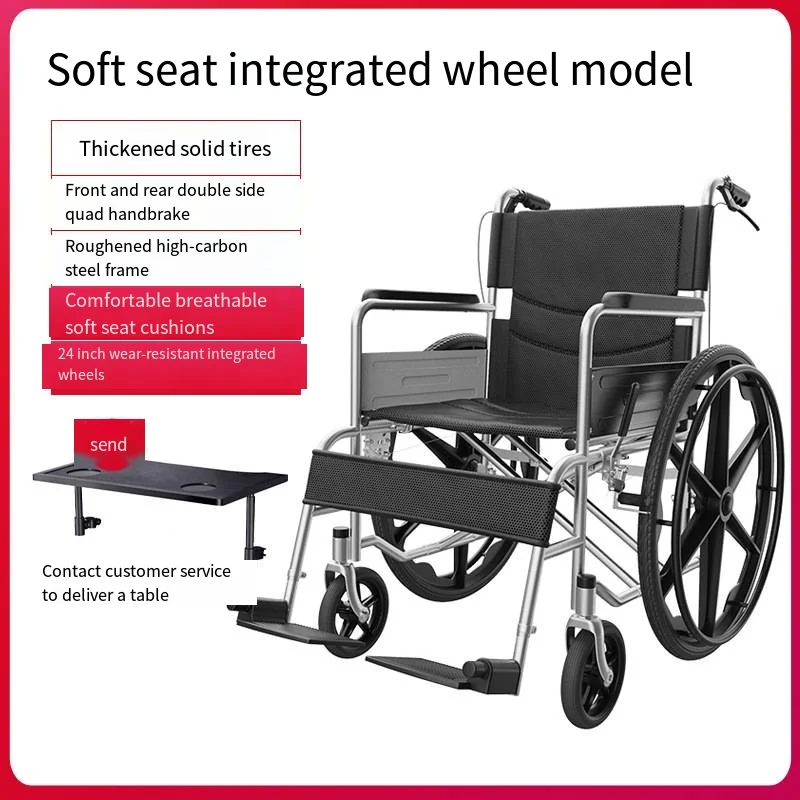 Lightweight Manual Wheelchair For Disabled