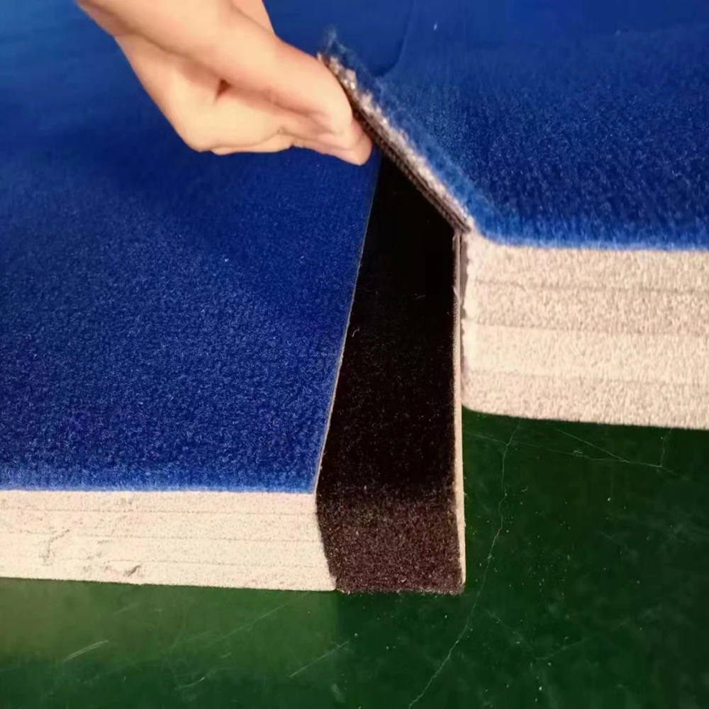 Yujishan China Sports Show High Density Wrestling Flexible Rollout MMA Mat