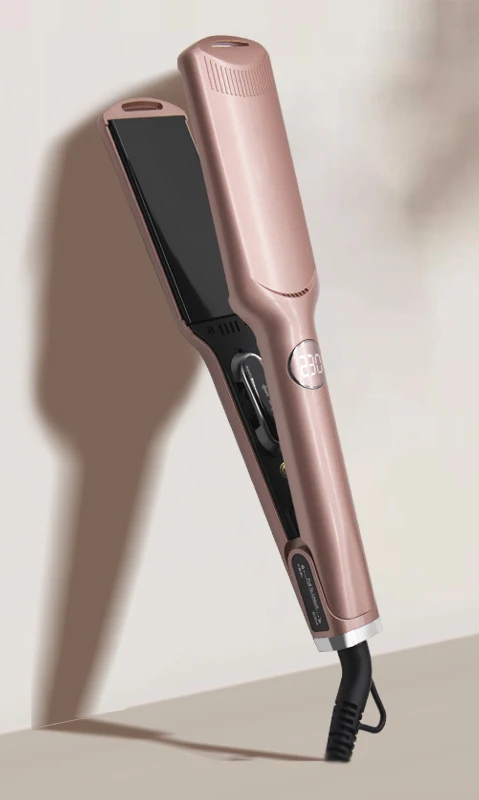 50W LED Display Temperature Hair Straighter PTC Heating multi Function Electric Hair Straightener Flat Iron