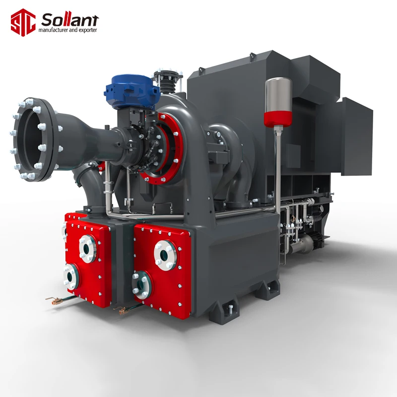 76M3/min 12bar Compair-Gardner Denver Mid-pressure Centrifugal  Turbo Screw Air Compressor