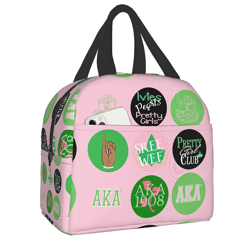 Custom printed daily oxford customised personalized handbag lunch bag