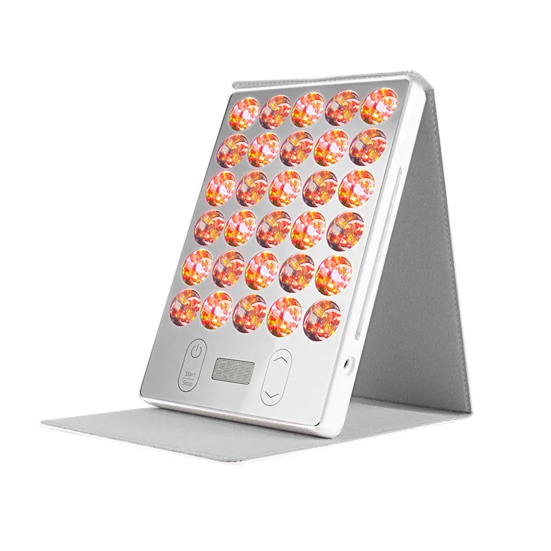 red light therapy panels skin care device with mirror for anti-aging acne treatment pdt led light therapy machine