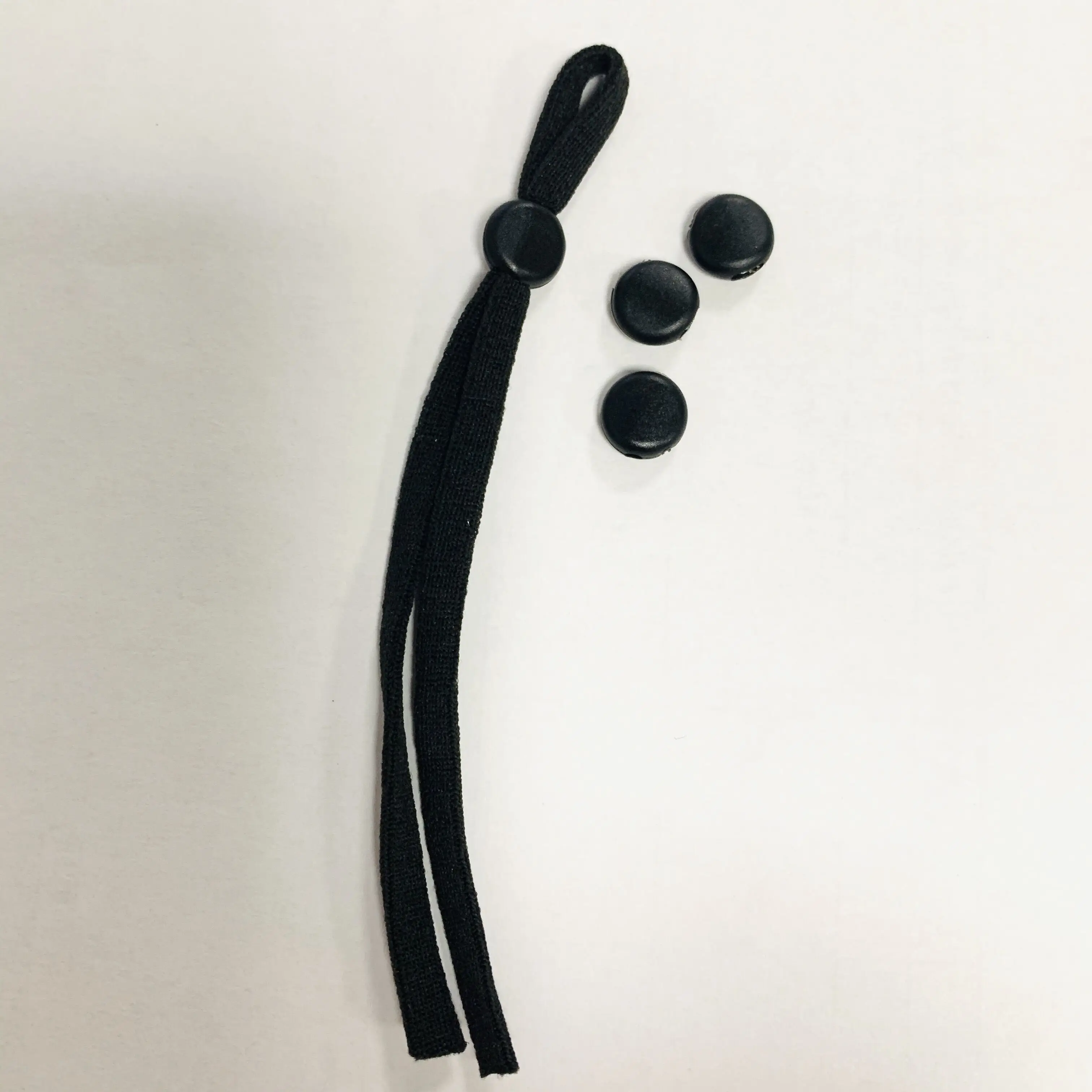 
5 мм Черный полые tubelar эластичный ухо веревка с резиновый силиконовый чехол-бампер с пряжкой переключения фиксаторы уход за кожей лица Мягкий шнур замок 