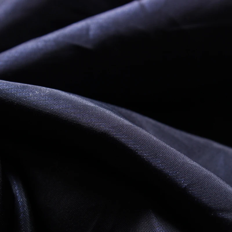 
3:1 Black Silk Brickstone Silk Imitation Memory Fabric (Tibetan Blue) 