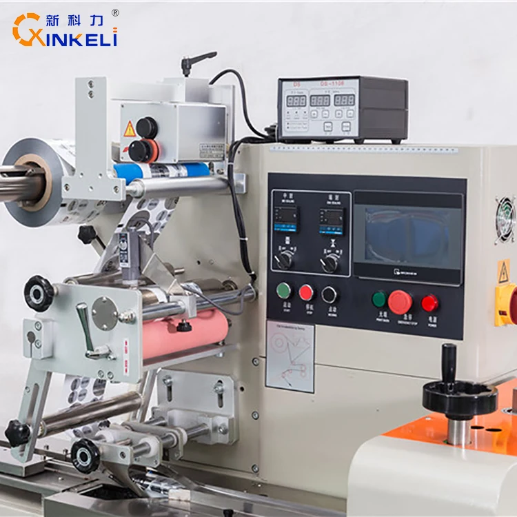 automatic nitrogen gas filling croissant packaging machine